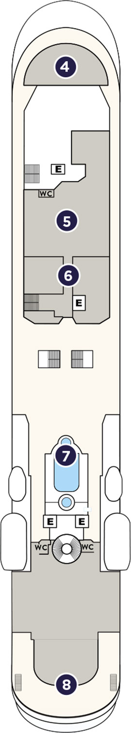 Star Pride Deck 7 deck plan