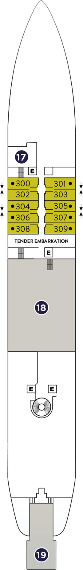 Star Breeze Deck 3 deck plan