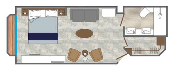 Star Balcony Suite 1