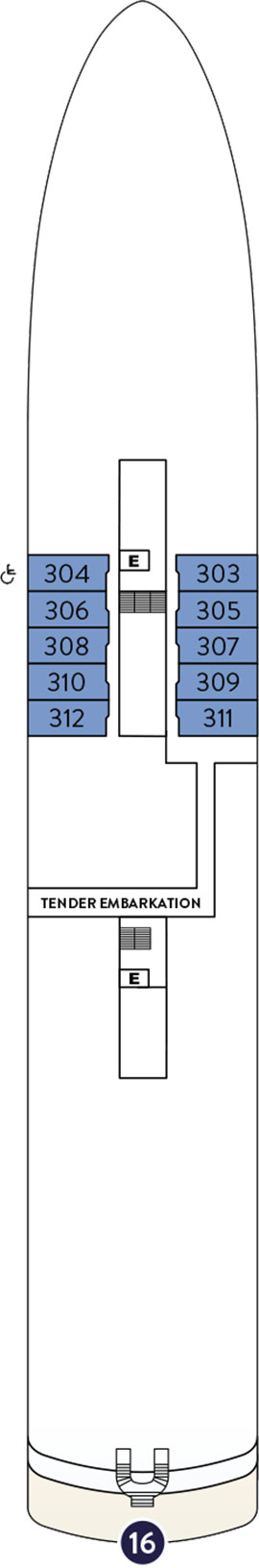 Star Explorer Deck 3 deck plan