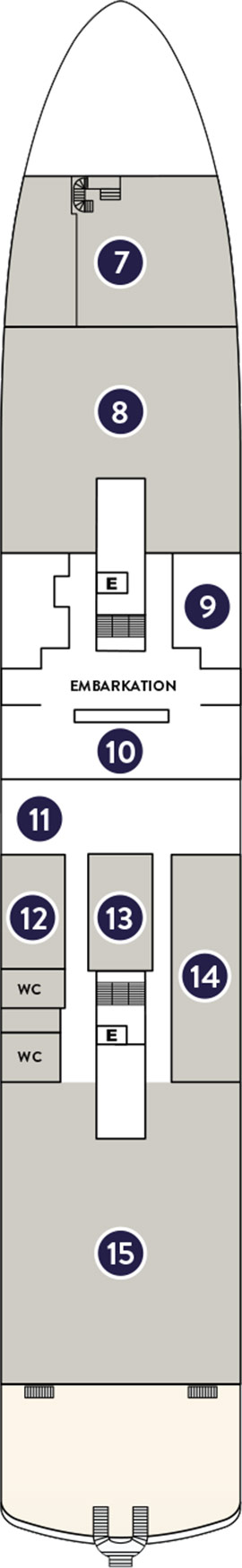 Star Explorer Deck 4 deck plan
