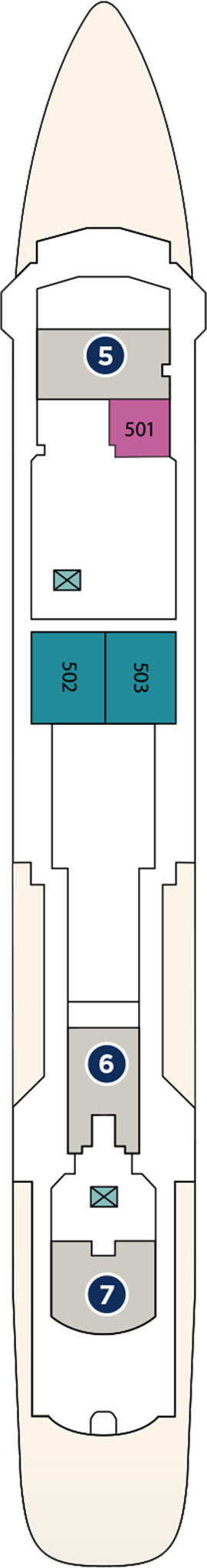 Wind Surf Bridge deck plan