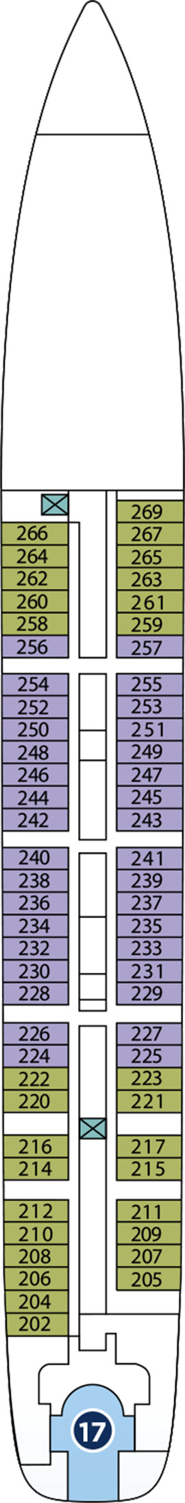 Wind Surf Deck Two deck plan