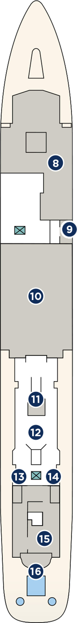 Wind Surf Main deck plan