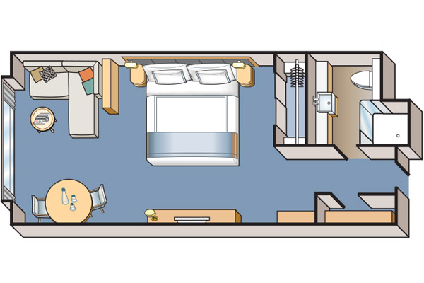 Nordic Penthouse Balcony Stateroom