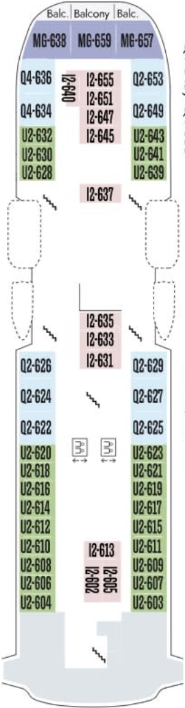MS Fram Deck 6 deck plan