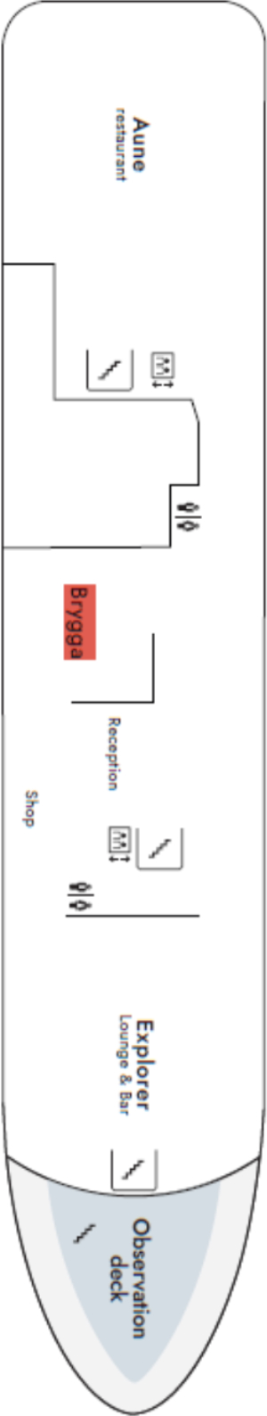 MS Spitsbergen Deck 5 deck plan