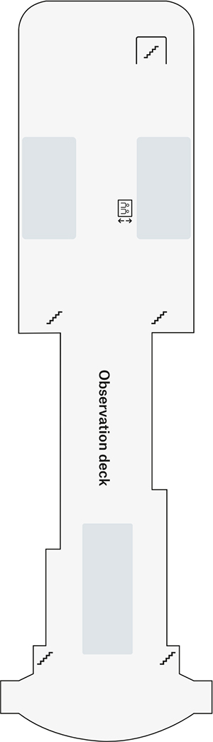 MS Spitsbergen Deck 8 deck plan