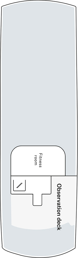 MS Santa Cruz II Deck 5 deck plan