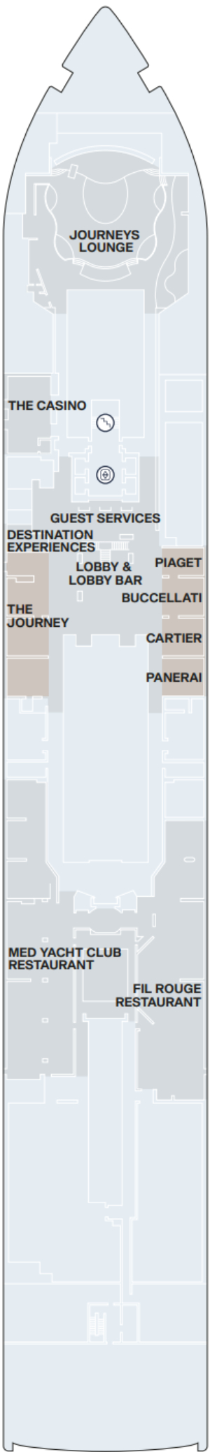 Explora II Deck 4 deck plan