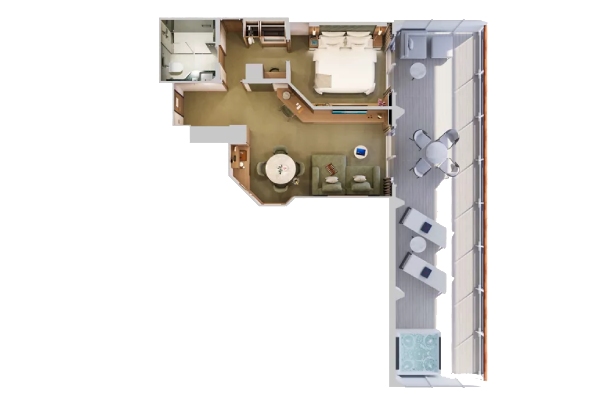Grand Penthouse with Whirlpool