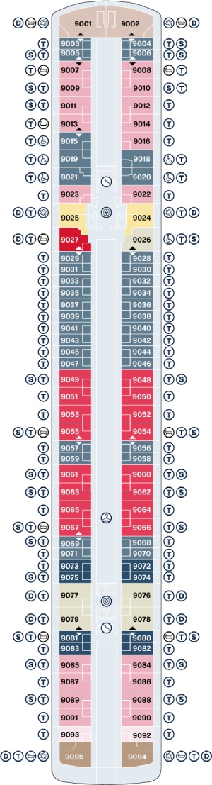 Explora VI Deck 9 deck plan