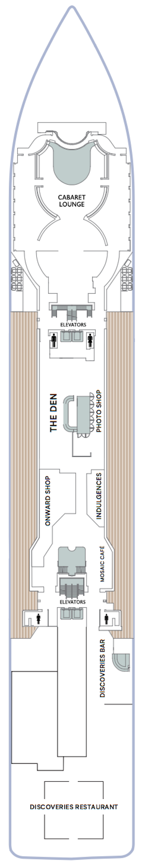 Azamara Onward Deck 5 deck plan