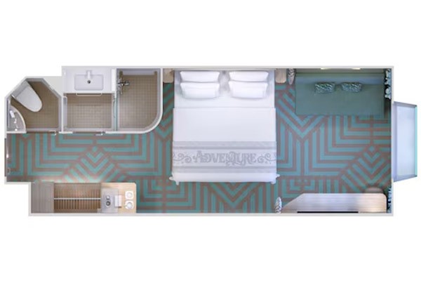 Deluxe Inside Stateroom with Reef View