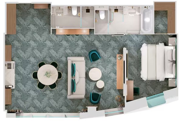 Concierge 1-Bedroom Oceanview Suite