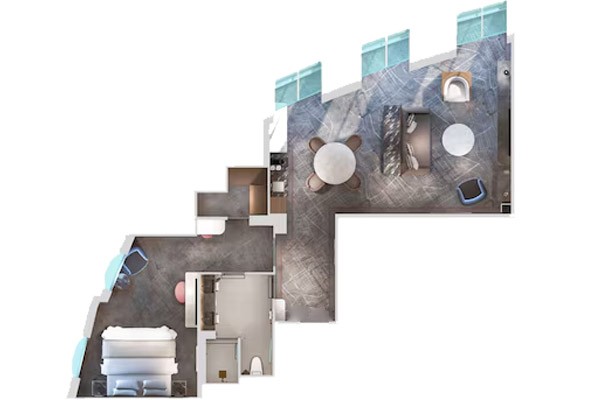 Concierge 1-Bedroom Oceanview Suite