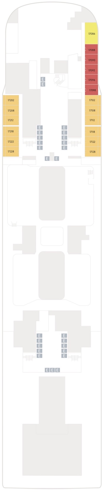 Disney Adventure Deck 17 deck plan
