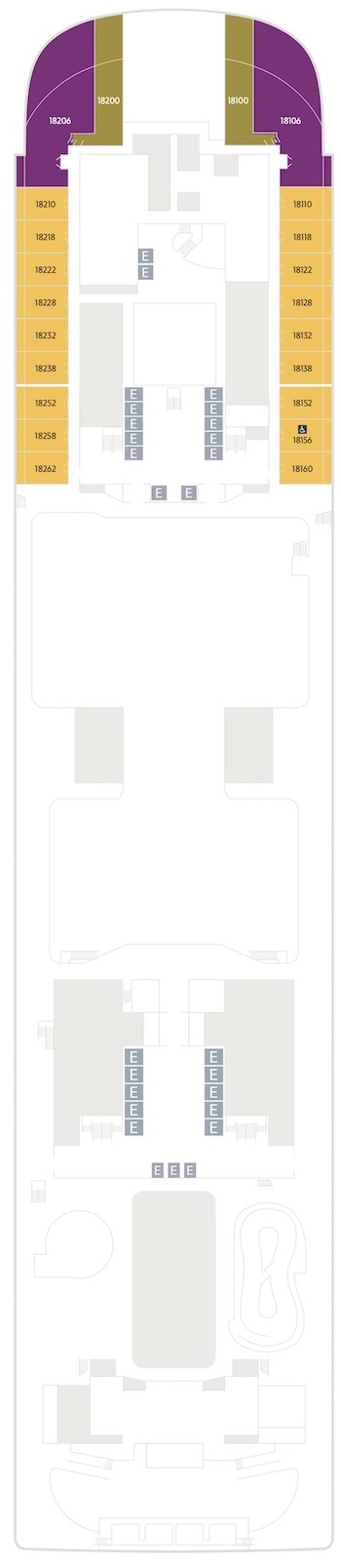 Disney Adventure Deck 18 deck plan