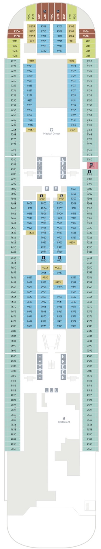 Disney Adventure Deck 9 deck plan