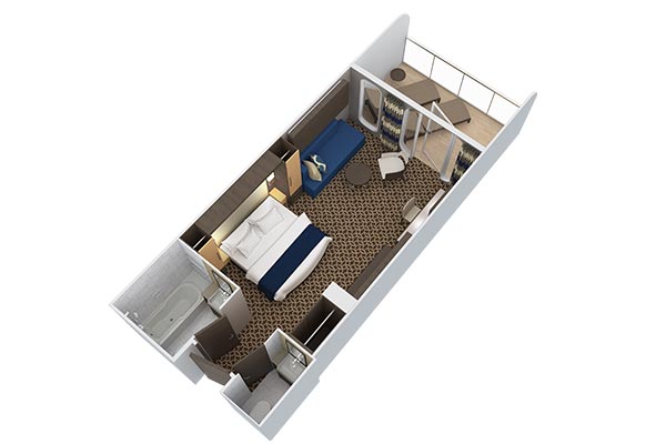 Junior Suite with Large Balcony 
