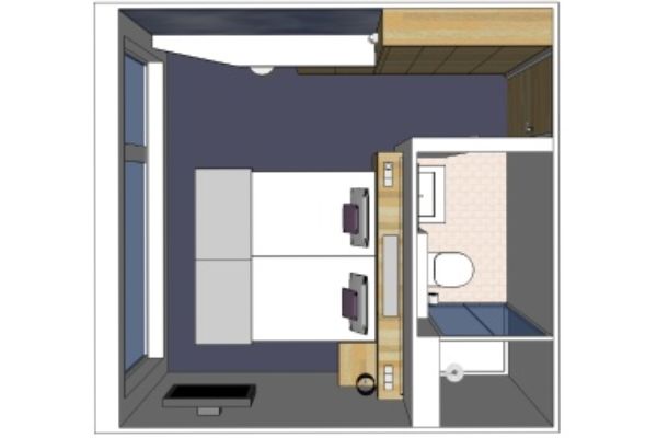Main Deck 1 Double Bed