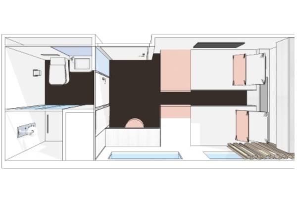 Main Deck 2 Beds