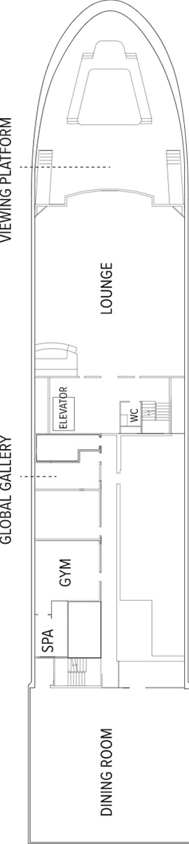 NG Venture Lounge Deck deck plan