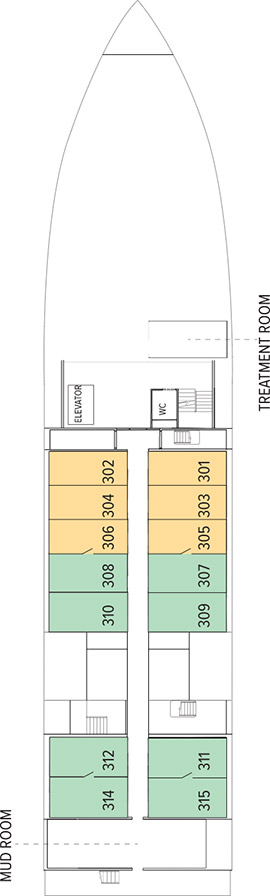NG Venture Main Deck deck plan