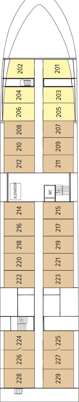 NG Venture Upper Deck deck plan